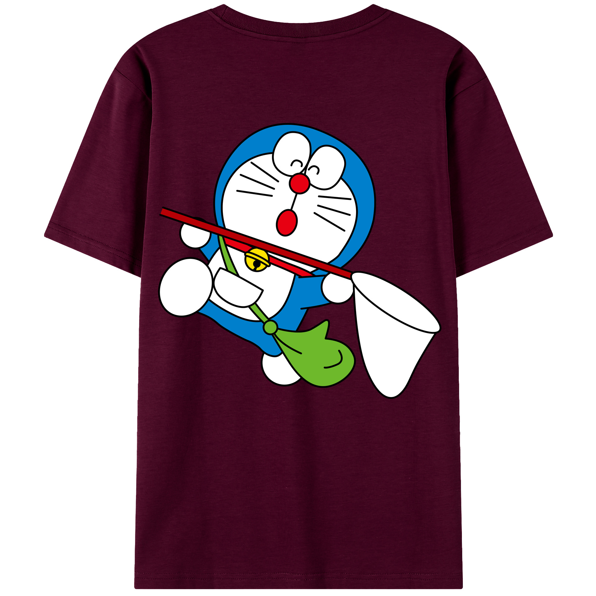 （画像用） ドラえもん Doraemon レディース半袖Tシャツ(バックプリント)